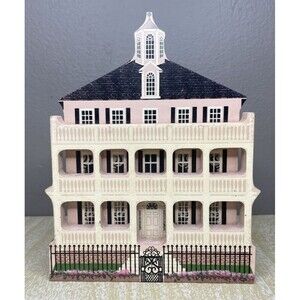 Col John Ashe House, Charleston SC - Wooden Replica- By Sheila 1993 CHS51
